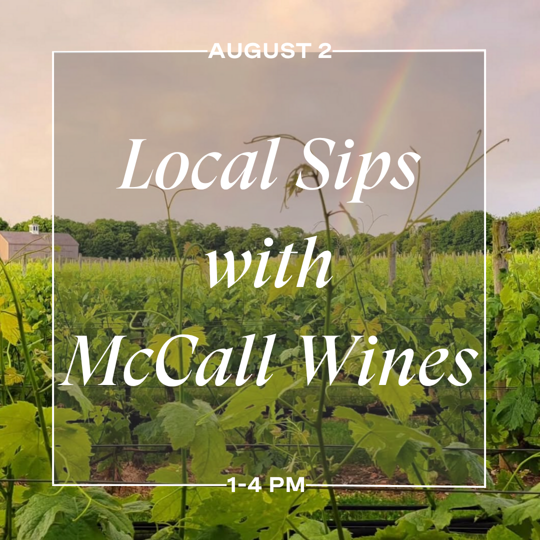 Local Sips with McCall Wines