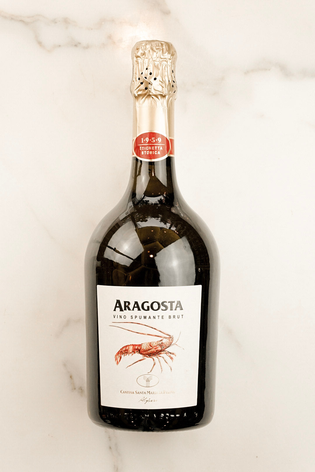 Santa Maria la Palma,  Sparkling Aragosta Vino Spumante Brut (NV)